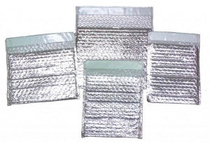 Therapak Foil Bubble Pouch Mailer - MAILER, FOIL BUBBLE, POUCH, 9"X7.5"W/3"FLAP - 56764