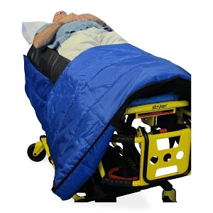 Taylor Healthcare Patient Wraps - Patient Wrap, Royal Blue, 75" x 29" - 66-TPW1000