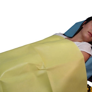 Taylor Healthcare Yellow Emergency Blankets - Yellow Emergency Blankets, 50" x 84" - 90-YEB5084