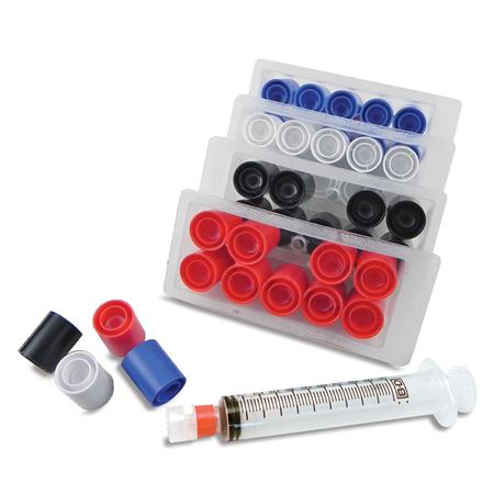 Sterile Tamper-Evident Luer Lock Syringe Caps, Pack – Medical Products  Supplies