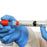 Tamper Evident IV Syringe Cap Blue