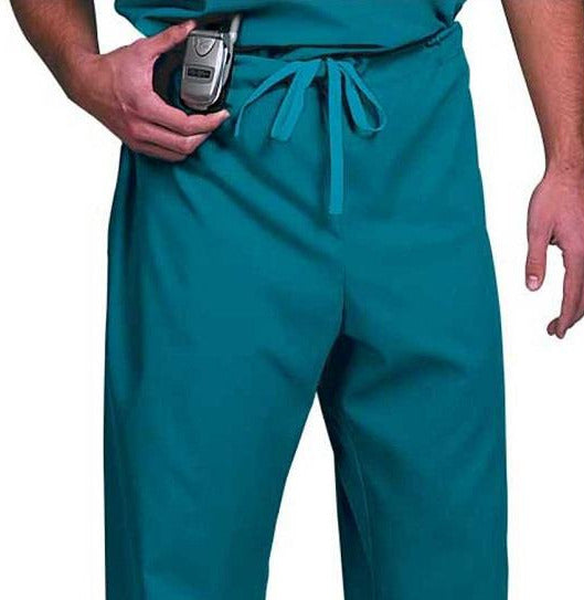 Unisex Fashion Poplin Fashion Scrub Pants Teal