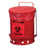 Biohazard Waste Can 10gal - 13.937"D x 18.25"H