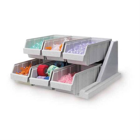 Tiered Organizer Bin System 9-Bin - 20.13"W x 21.38"D x 14.25"H