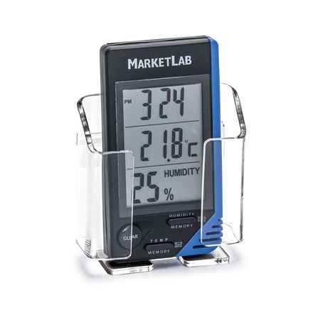 Timer/Thermometer Holder with Hanger Timer/Thermometer Holder with Hanger - 3.25"W x 1.25"D x 3.375"H