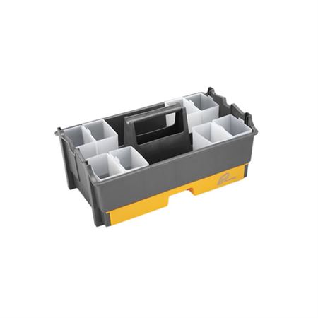 Tray with Drawer and 8 Bin Cups Tray with Sliding Drawer - 9"W x 14"L x 6"H