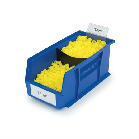 Tri-Dex Bin Label Holder For Label Size 4"W x 1.875"H