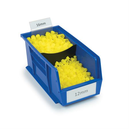 Tri-Dex Bin Label Holder For Label Size 4"W x 1.875"H