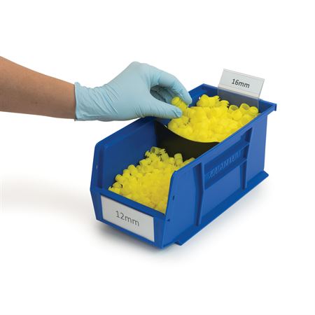 Tri-Dex Bin Label Holder For Label Size 3"W x 1"H