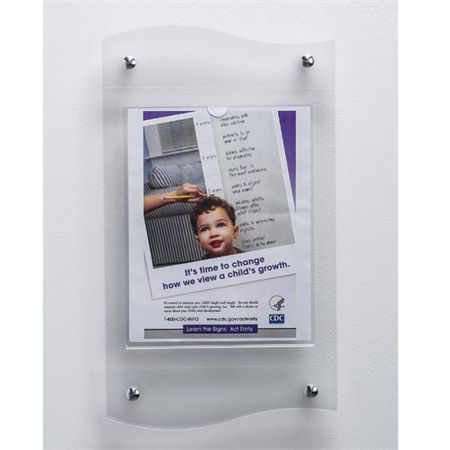 Document Frost Frame Triple Document Frost Frame - 32"W x 1.625"D x 18.0625"H