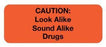 United Ad Label Co Look-Alike Labels - Look Alike Label, Orange - FP801