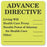 United Ad Label Co Advance Directive Labels - Advanced Directive Label, On File, Fluorescent Green - MR432