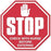 United Ad Label Co Stop-Check with Nurse Labels - "Stop Check with Nurse" Label, Octagon, Red - PC452