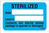 United Ad Label Co Promotouch "Sterilized" Labels - Promotouch "Sterilized" Label, Light Blue - ULCS658