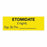 United Ad Label Anesthesia Tapes - Anesthesia Tape Labels, 1-1/2" x 1/2", ETOMIDATE 2 mg / mL, Yellow, 500"/Roll - ULTJ0672