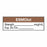 United Ad Label Anesthesia Tapes - Anesthesia Tape Labels, 1-1/2" x 1/2", ESMOlol with mcg / mL and Date / Time, Brown, 500"/Roll - ULTJ13031