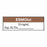 United Ad Label Anesthesia Tapes - Anesthesia Tape Labels, 1-1/2" x 1/2", ESMOlol 10 mg / mL, Brown, 500"/Roll - ULTJ13810