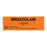 United Ad Label Co. Drug Tape / Labels - Midazolam Label Tape, 5 mg / mL, Expiration Date / Time, Orange, 1-1/2" x 1/2", Removable, 500"/Roll - ULTJ1506