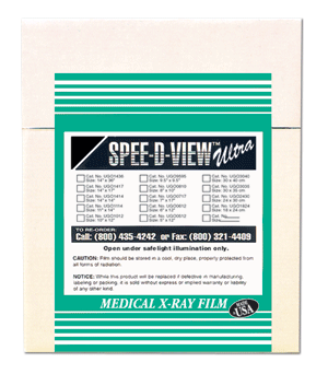 Green Sensitive 14" X 14" 100 Sheets/Box