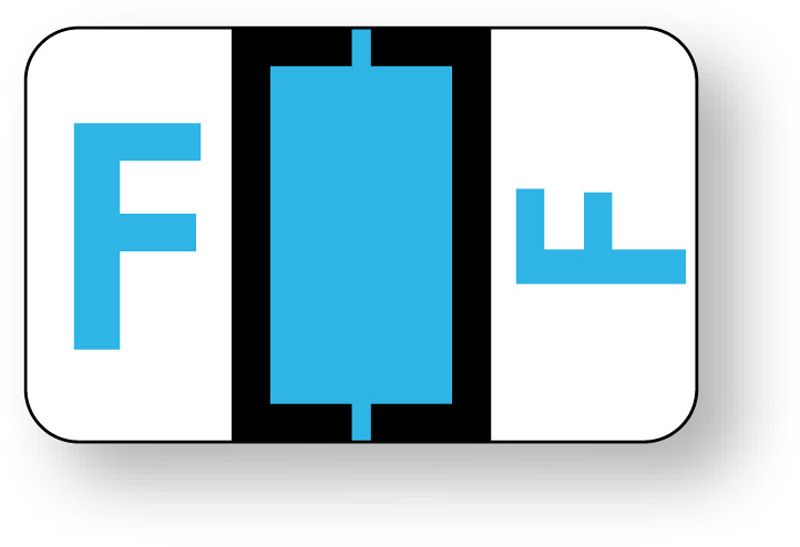 Medical Use Labels - UAL Alpha Side & Top Tab Labels