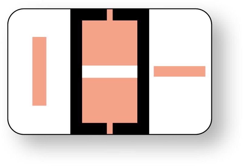 Medical Use Labels - UAL Alpha Side & Top Tab Labels