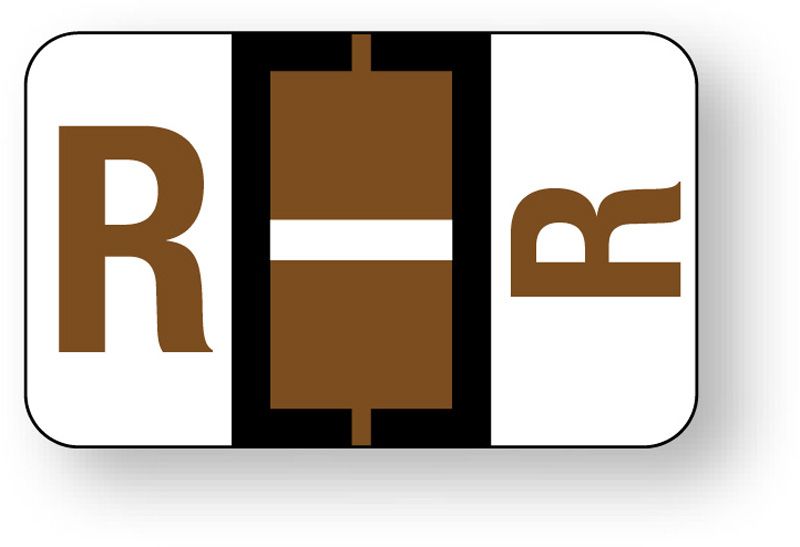 Medical Use Labels - UAL Alpha Side & Top Tab Labels