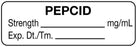 Medical Use Labels - Anesthesia Label, Pepcid mg/mL, 1-1/2" x 1/2"