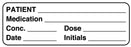 Medical Use Labels - Med Label, 3" x 1"