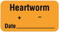 Medical Use Labels - Heartworm Label, 1-5/8" x 7/8"