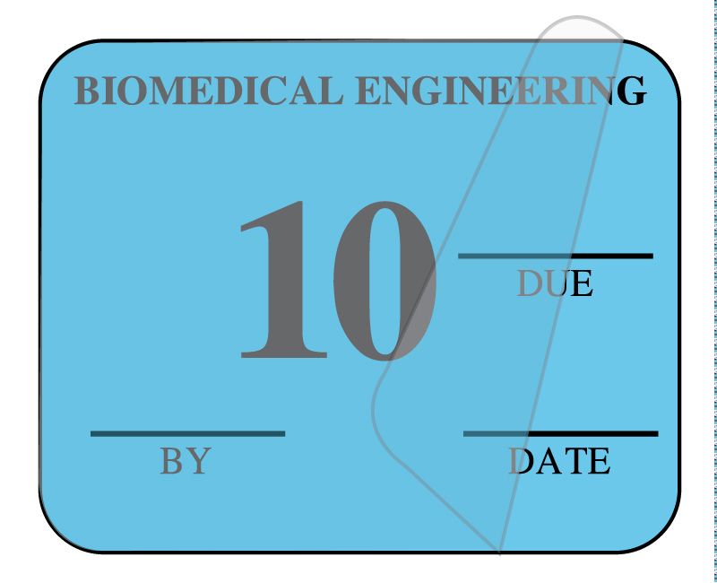 Medical Use Labels - Single Color Biomedical Inspection Labels