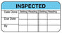 Medical Use Labels - Inspection Label, 2" x 1"