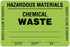 Medical Use Labels - Waste Control Label, 3" x 2"