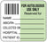 Medical Use Labels - Autologous Blood label, 1-7/10" x 1-1/2"