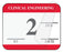 Medical Use Labels - Clinical Engineering Self-Laminating Inspection Labels with Due Date