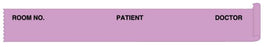 Medical Use Labels - Violet Patient Chart Tape, 1/2" x 500"