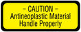 Medical Use Labels - Antineoplastic Warning Label, 2-1/4" x 7/8"