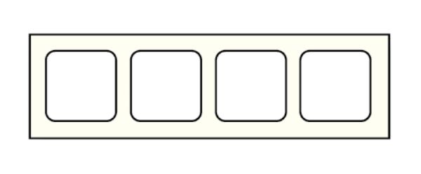 Medical Use Labels - Sunquest Slide Labels, 3" Core, 7/8" x 7/8"