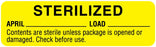 Medical Use Labels - Color-Coded Sterilization Labels