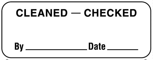 Medical Use Labels - Assembly and Inspection Labels, 2" x 7/8"