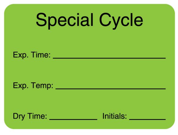 Medical Use Labels - Special Cycle, 2-3/8" x 1-3/4"