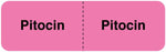 Medical Use Labels - PITOCIN, I.V. Line Identification Label, 3" x 7/8"