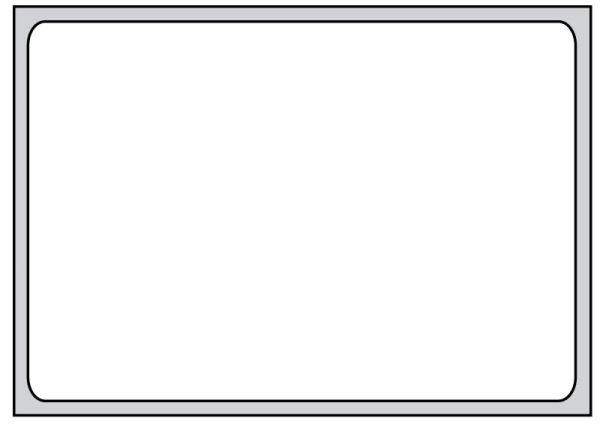 Medical Use Labels - Direct Thermal Printer Label, 1" Core, 1-1/2" x 1"