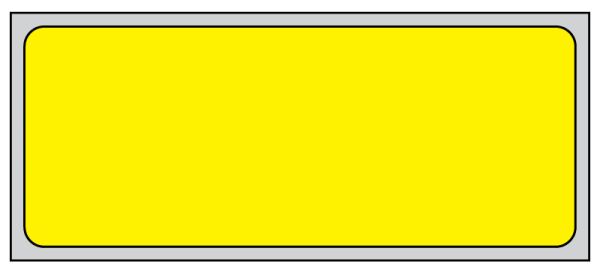 Medical Use Labels - Direct Printer Thermal Label, 3" Core, 2-1/2" x 1"