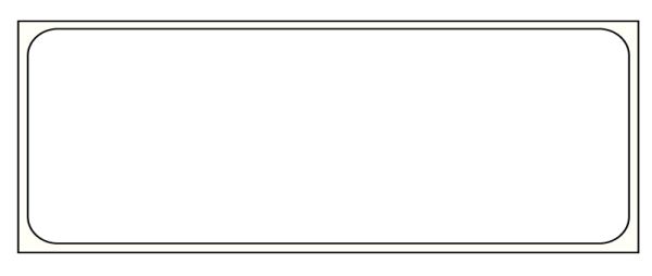 Medical Use Labels - Direct Thermal Printer Label, 1" Core, 4" x 1-1/2"