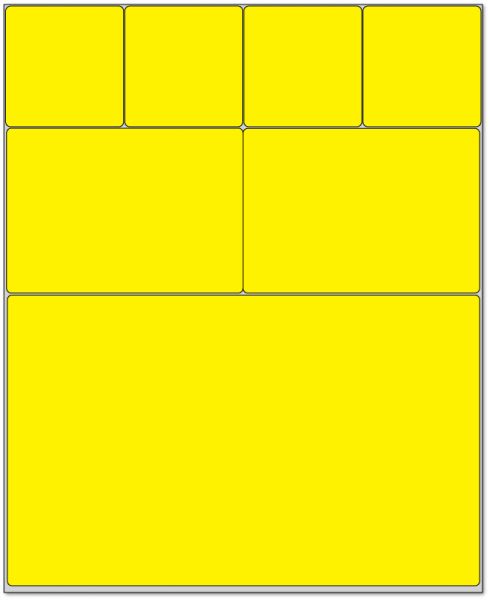 Medical Use Labels - Cerner Direct Thermal Printer Label, 1-1/2" Core, 4" x 4-1/2"