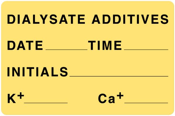 Medical Use Labels - Medication Label, 4" x 2-5/8"