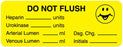 Medical Use Labels - Line Identification Label, 3" x 1-1/8"