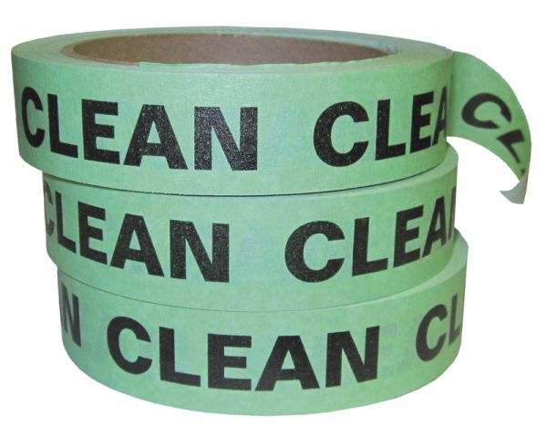 Medical Use Labels - Clean Tape, 15/16" x 100'