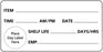 Medical Use Labels - Inventory Rotation/Incoming Goods Label, 4" x 2"