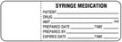 Medical Use Labels - Medication Flag, 3" x 1"